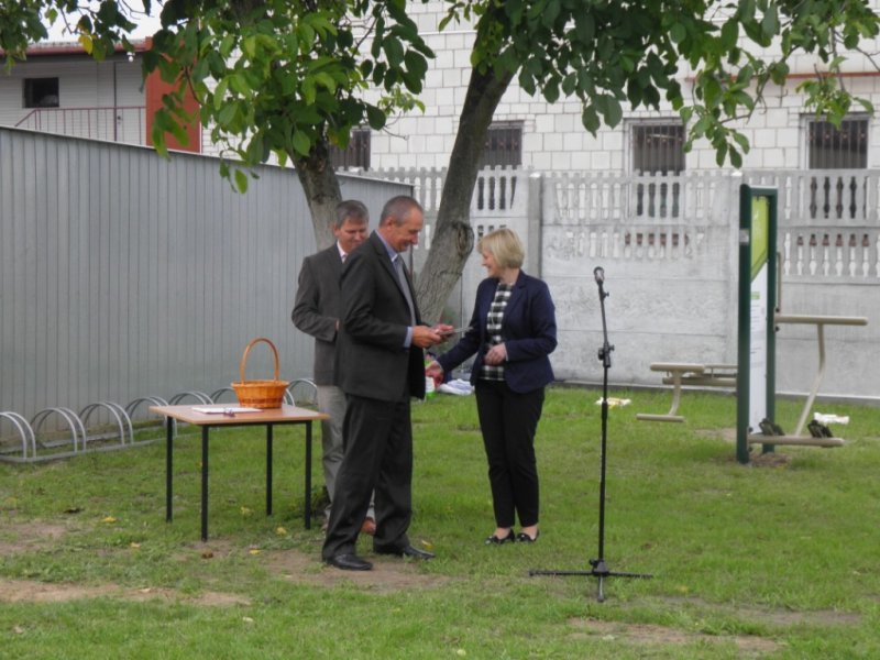 Otwarcie siłowni zewnętrznej w Pilczynie 